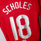 Manchester United 2007-08 Scholes Home Kit (S)