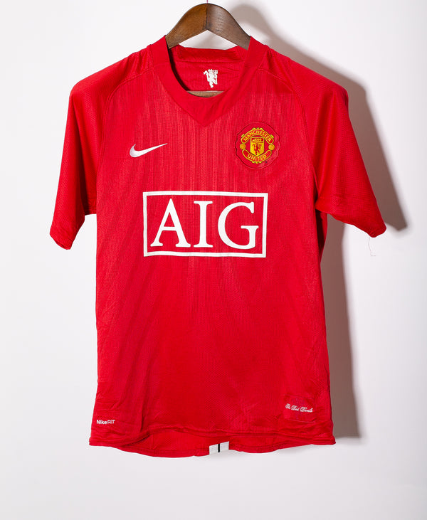 Manchester United 2007-08 Scholes Home Kit (S)