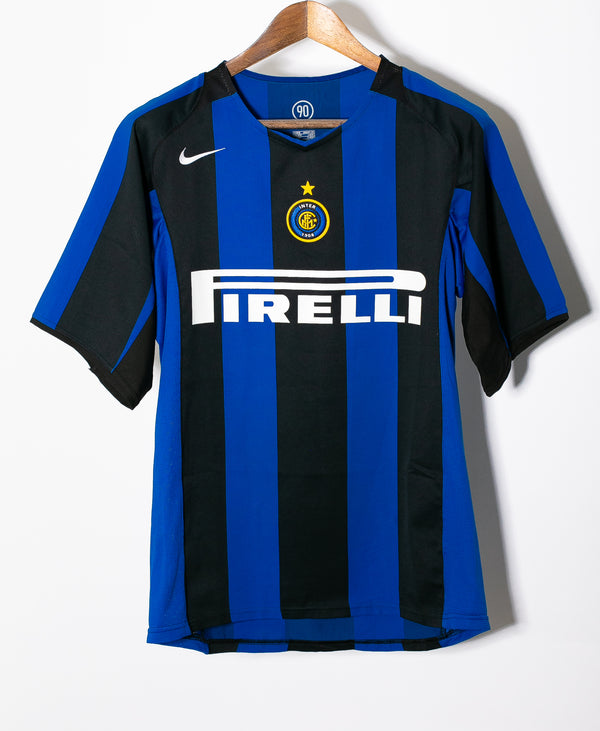 Inter Milan 2004-05 Zanetti Home KIt (M)