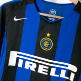 Inter Milan 2004-05 Zanetti Home KIt (M)