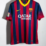 Barcelona 2013-14 Messi Home Kit (L)