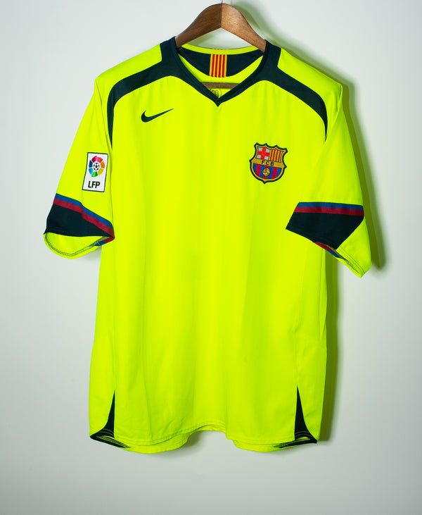 Barcelona 2005-06 Messi Away Kit (L)