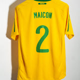 Brazil 2010 Maicon Home Kit (L)