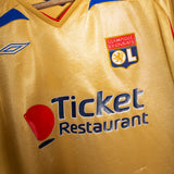 Lyon 2007-08 Juninho Away Kit (L)
