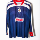 Chivas Guadalajara 2006-07 Chicharito LS Away Shirt (XL)