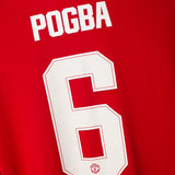 Manchester United 2017-18 Pogba Long Sleeve Home Kit (L)