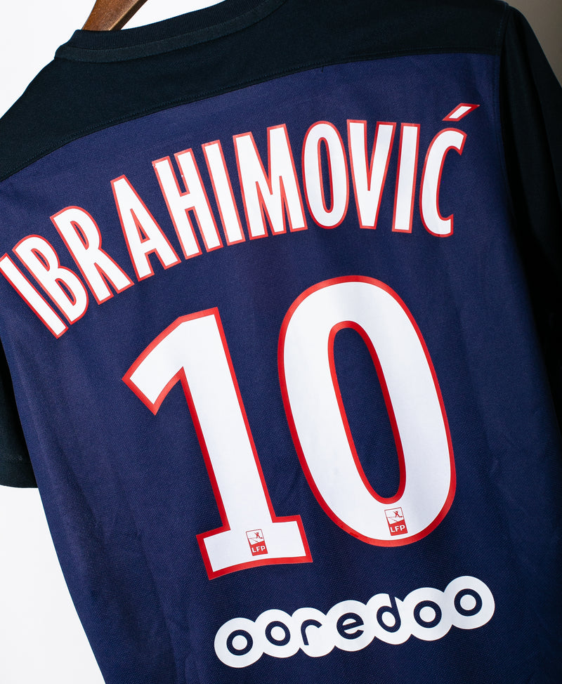 PSG 2015-16 Ibrahimovic Home Kit (M)