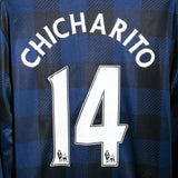 Manchester United 2013-14 LS Chicharito Away Kit (XL)