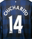 Manchester United 2013-14 LS Chicharito Away Kit (XL)