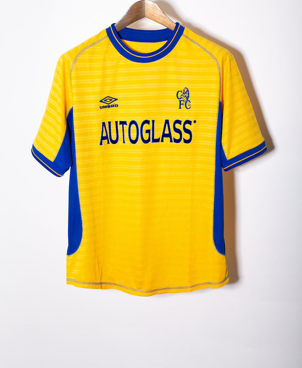 Chelsea 2000-01 Deschamps Away Kit (L)