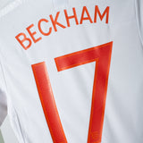 England 2010 Beckham Home Kit (S)