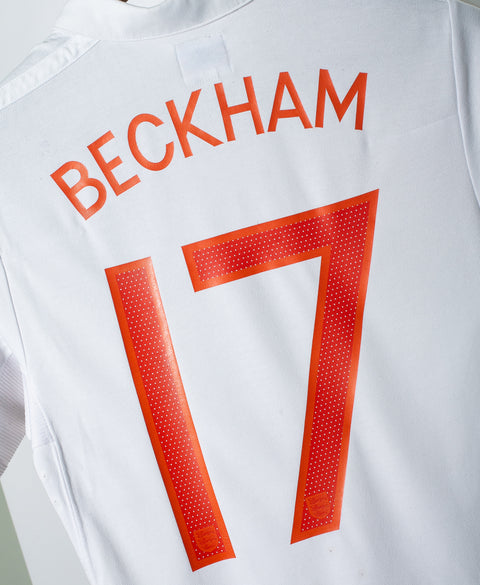 England 2010 Beckham Home Kit (S)