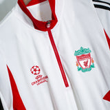 Liverpool 2007-08 Champions League 1/4 Zip Jacket (L)