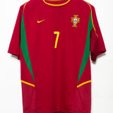 Portugal 2002 Figo Home Kit (L)