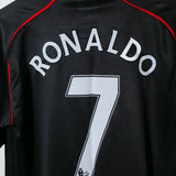 Manchester United 2007-08 Ronaldo Away Kit (XL)