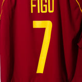 Portugal 2002 Figo Home Kit (L)