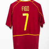 Portugal 2002 Figo Home Kit (L)