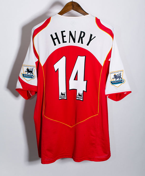 Arsenal 2004-05 Henry Home Kit (2XL)