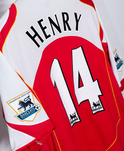 Arsenal 2004-05 Henry Home Kit (2XL)