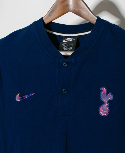 Tottenham Mock Polo Shirt (L)