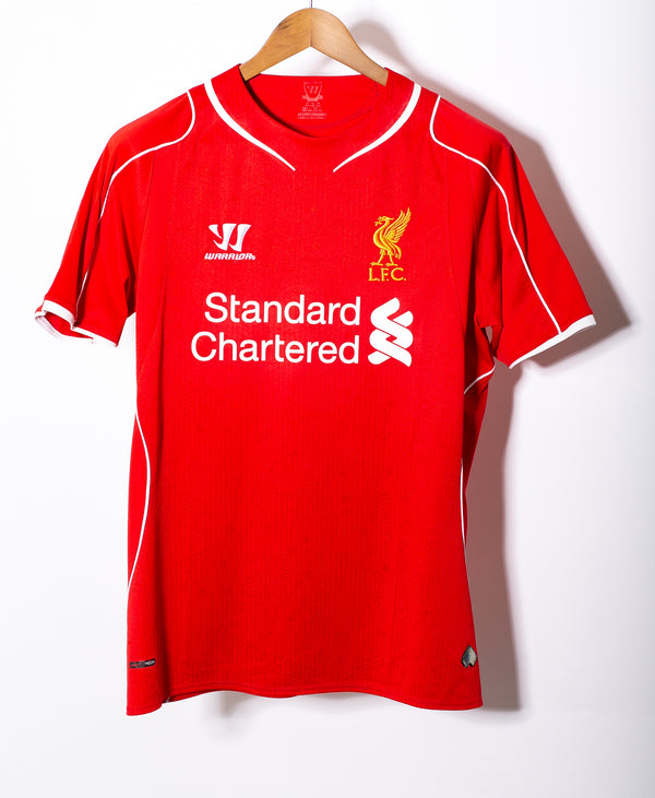Liverpool 2014-15 Gerrard Home Kit (M)