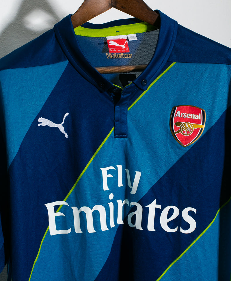 Arsenal 2014-15 Cazorla Third Kit (2XL)