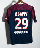 PSG 2017-18 Mbappe Home Kit (M)