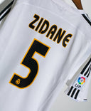 Real Madrid 2003-04 Zidane Home Kit (L)