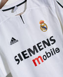 Real Madrid 2003-04 Zidane Home Kit (L)