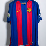Barcelona 2016-17 Messi Home Kit (XL)