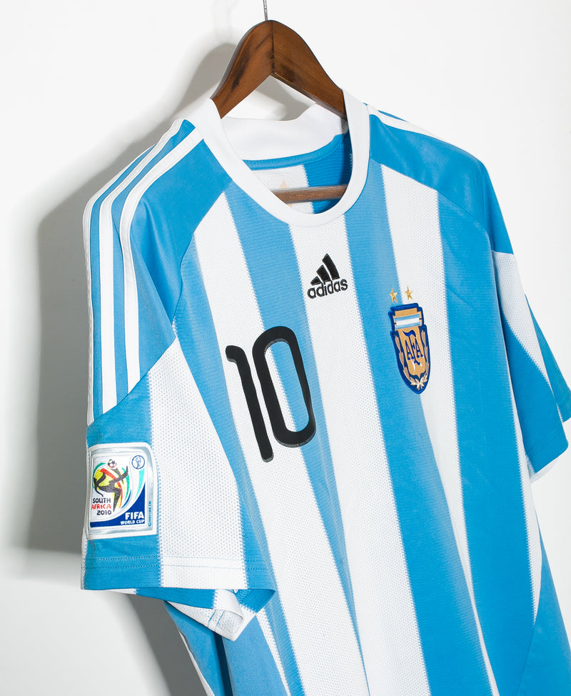 Argentina 2010 Messi Home Kit (L)