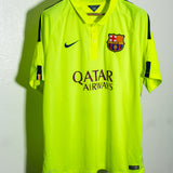 Barcelona 2014-15 Xavi Third Kit (2XL)