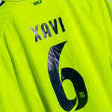 Barcelona 2014-15 Xavi Third Kit (2XL)
