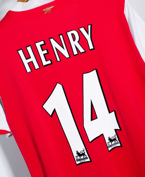 Arsenal 2006-07 Henry Home Kit (M)