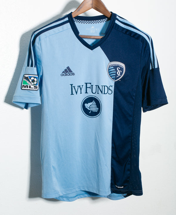 adidas Sporting KC Authentic Home Jersey 2017-18