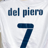 Italy 2008 Del Piero Away Kit (L)