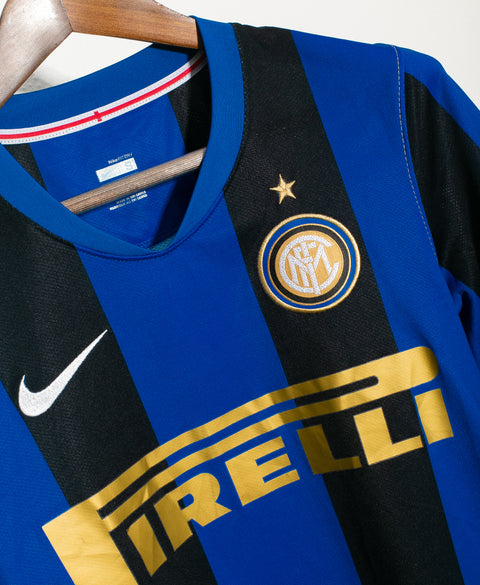 Inter Milan 2008-09 Figo Home Kit (S)