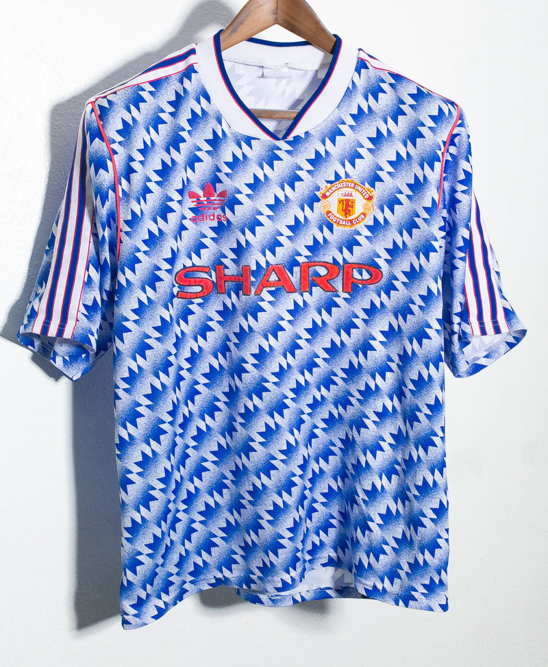 manchester united 1990 away kit