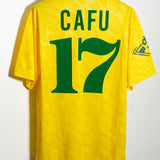 Brazil 1992 Cafu Home Kit (XL)