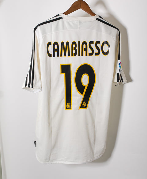 Real Madrid 2003-04 Cambiasso Home Kit (L)