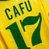Brazil 1992 Cafu Home Kit (XL)
