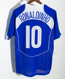 Brazil 2004 Ronaldinho Away Kit (M)