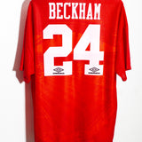 Manchester United 1995-96 Beckham Home Kit (2XL)