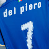 Italy 2008 Del Piero Home Kit (L)