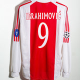 Ajax 2002-04 Ibrahimovic Long Sleeve Home Kit (L)