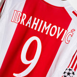Ajax 2002-04 Ibrahimovic Long Sleeve Home Kit (L)
