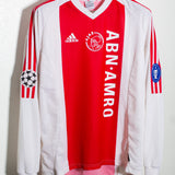 Ajax 2002-04 Ibrahimovic Long Sleeve Home Kit (L)