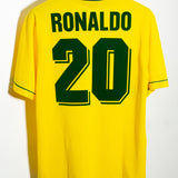 Brazil 1994 Ronaldo Home Kit (L)