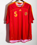 Spain 2006 Puyol Home Kit (2XL)