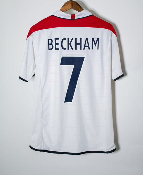 England 2004 Beckham Home Kit (M)